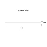 Deckorators ADA-Compliant 8-ft x 2-in Textured White Aluminum Deck Handrail Kit