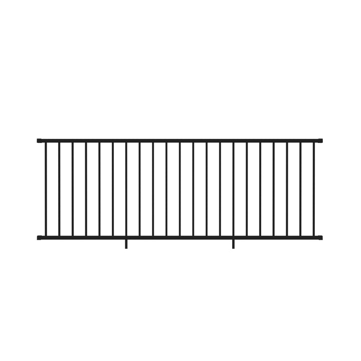 Deckorators Rapid Rail Matte Black Aluminum Deck Rail Kit