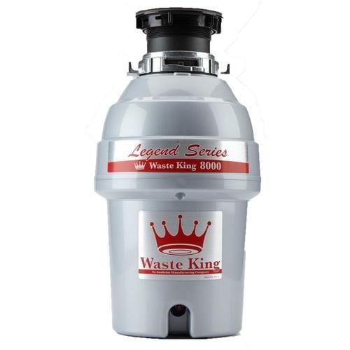 Waste King Legend 1-HP Continuous Feed Noise Insulation Garbage Disposal