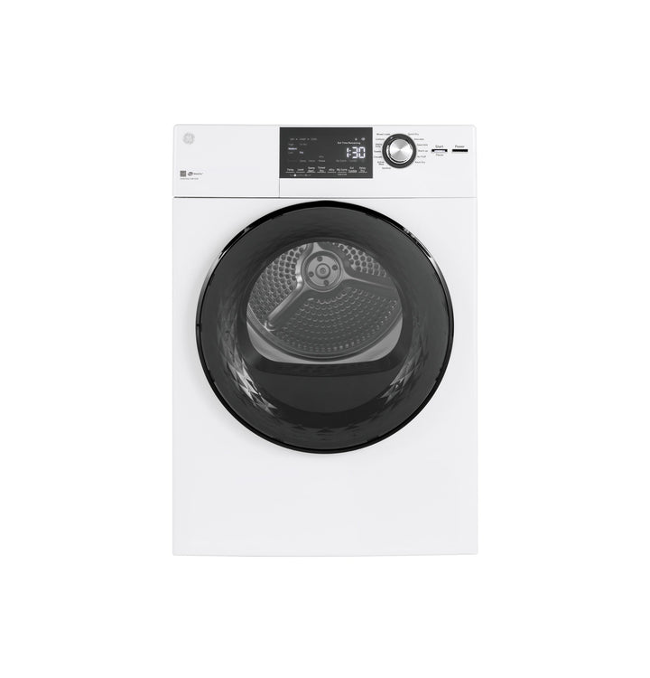 GE 4.3-cu ft Stackable Vented Electric Dryer, White