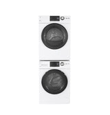 GE 4.3-cu ft Stackable Vented Electric Dryer, White