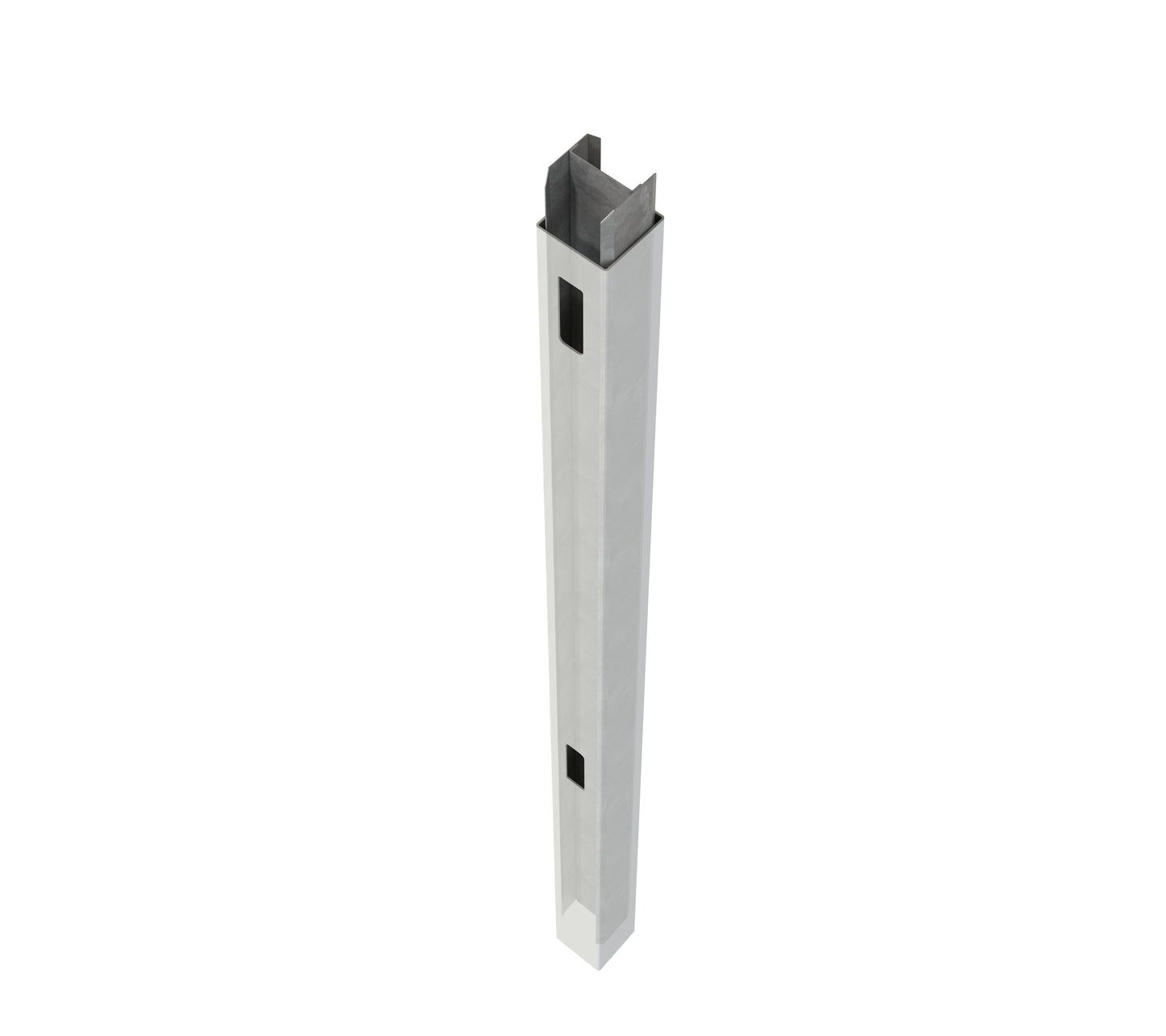 Freedom 5x5x106 5-in Silver Metal Post Insert For Vinyl Fence