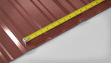 Gibraltar Building Products SM-Rib 3.125-ft x 12-ft Red Galvalume Steel Roof Panel, 29-Gauge, 36-in Coverage