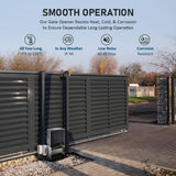 CO-Z 40-ft Slide Universal Electric Driveway Gate Opener Kit