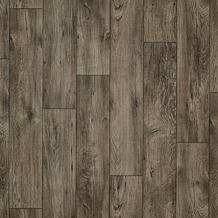 Style Selections 12-ft W Cut-to-Length Remington Oak Wood-Look Low-Gloss Sheet Vinyl Flooring