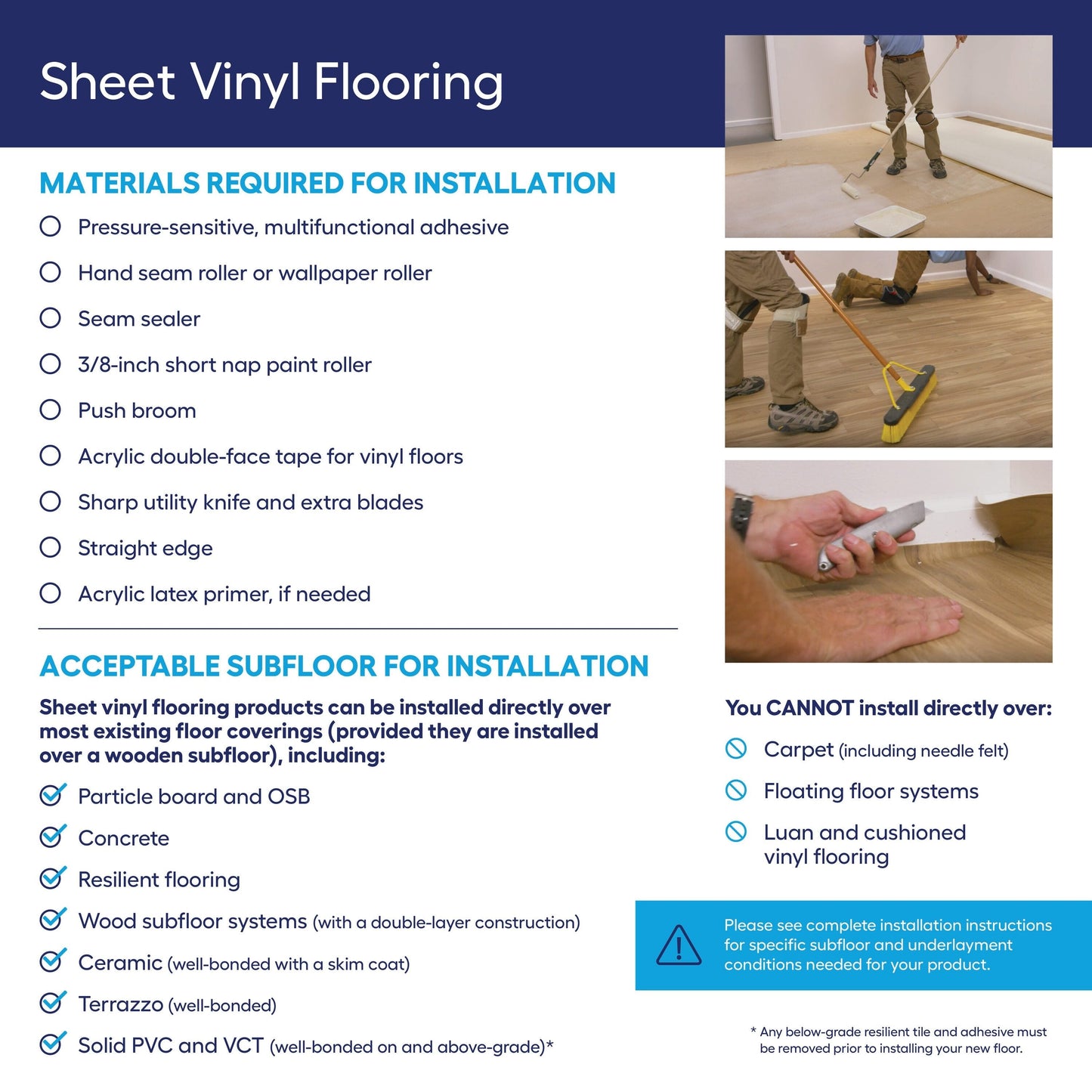 Style Selections Willow Lake Oak Wood Look 12‑ft W Cut‑to‑Length Low‑Gloss Sheet Vinyl Flooring, 9.84‑mil Wear Layer