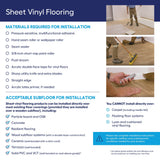 STAINMASTER PetProtect (Sample) Thornhill Oak Waterproof Wood Look Glue-Down Sheet Vinyl, 6 in x 9 in