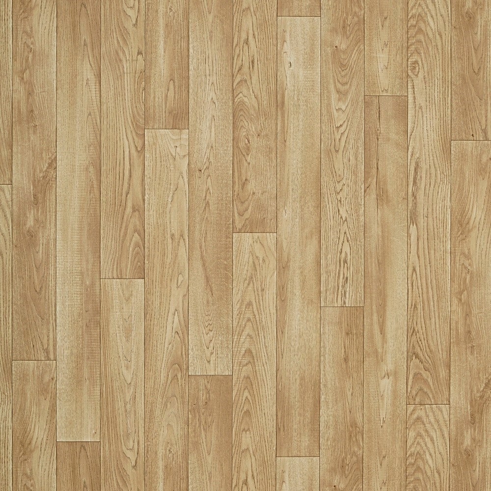 Style Selections 12-ft W x Cut-to-Length Coventry Oak Wood Look Low-Gloss Finish Sheet Vinyl