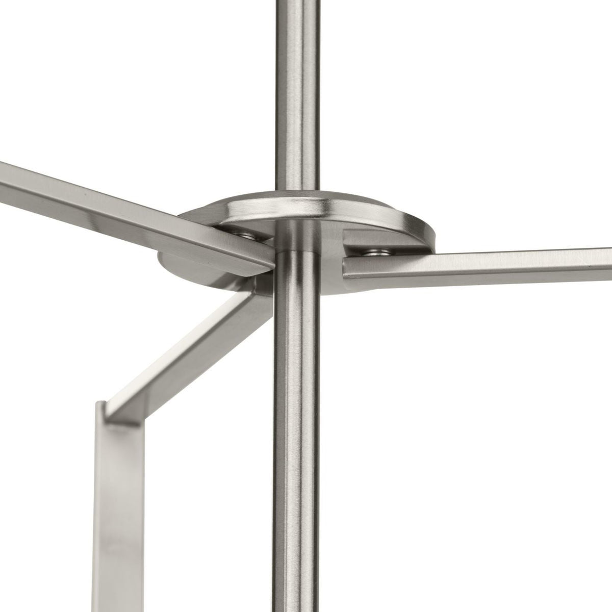 Progress Lighting Roxobel 3-Light Brushed Nickel Modern/Contemporary Square Medium Hanging Pendant Light