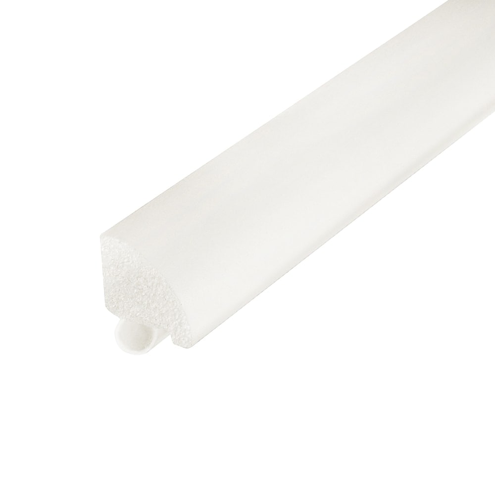 SimpleSolutions For use with WetProtect Technology White 0.75-in x 94.5-in Vinyl Floor Quarter Round