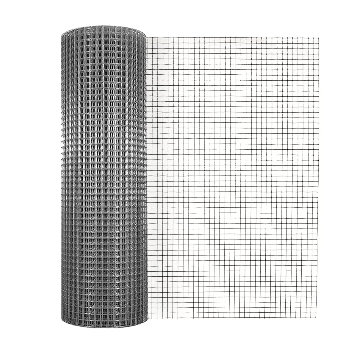 GARDEN CRAFT Gray Galvanized Steel Hardware Cloth Rolled Fencing with Mesh Size 1/2-in x 1/2-in