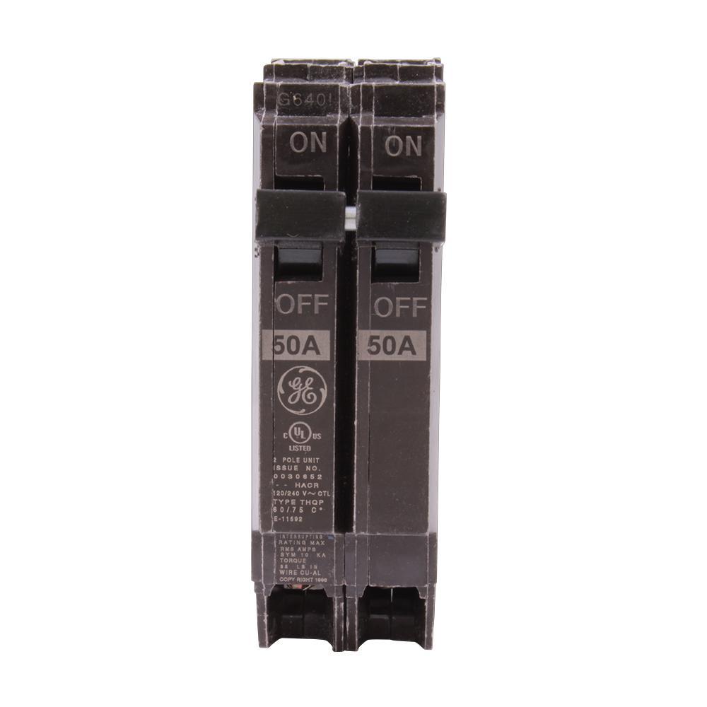 Q-Line 50 Amp 1 in. Double-Pole Circuit Breaker - Super Arbor
