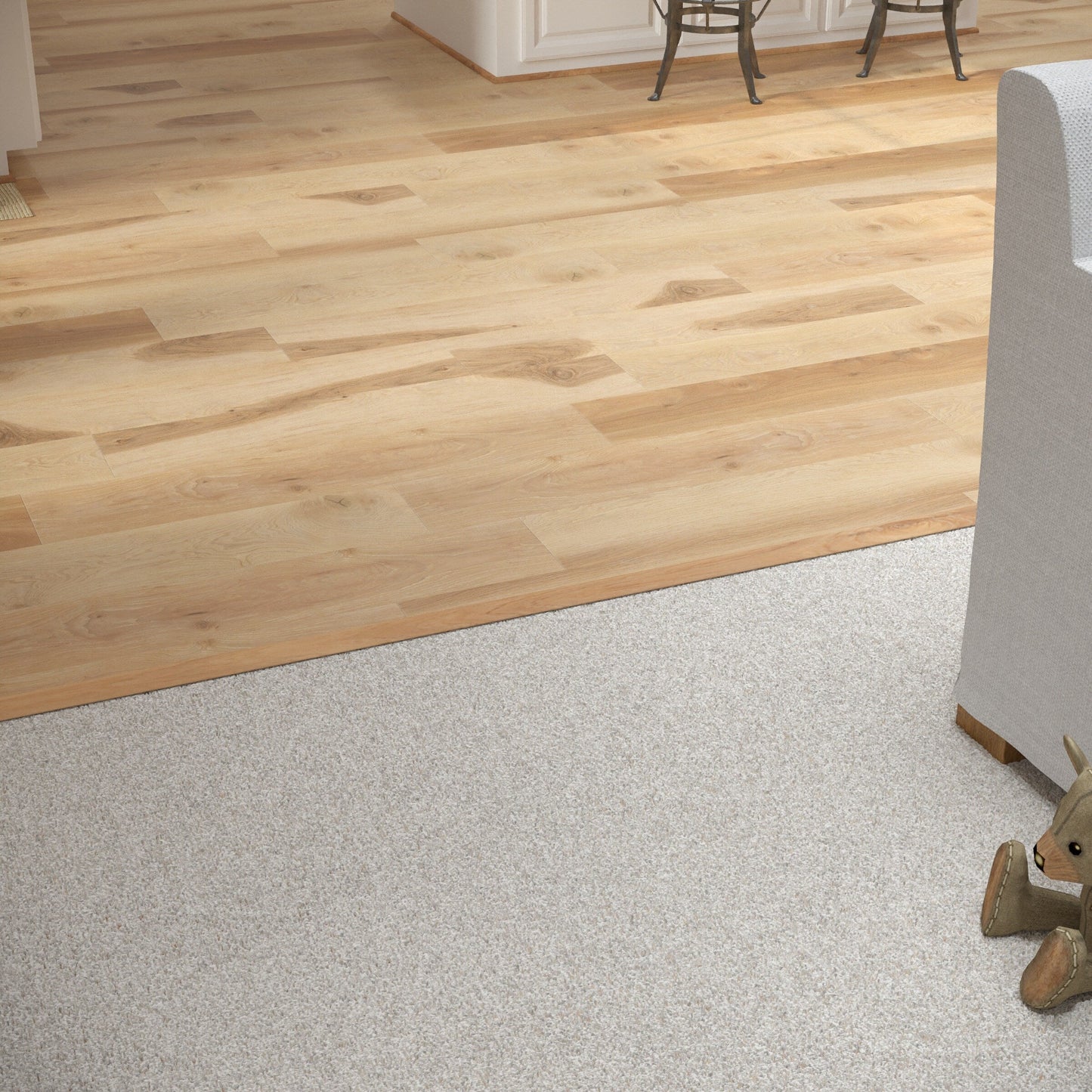 CALI South Seas Oak 1.25-in x 72-in Vinyl Floor T-Moulding