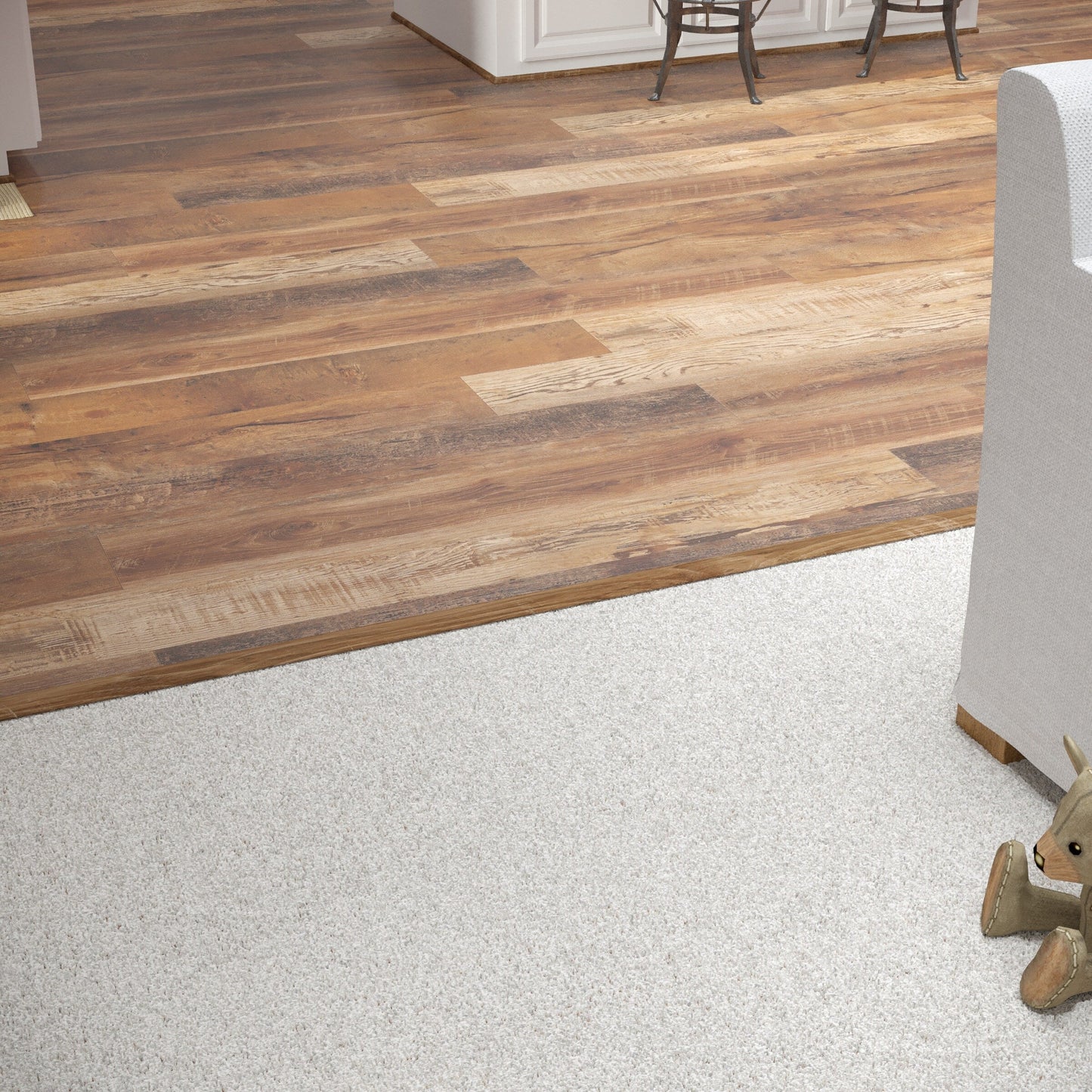 CALI Mesquite 1.25-in x 72.83-in Vinyl Floor T-Moulding