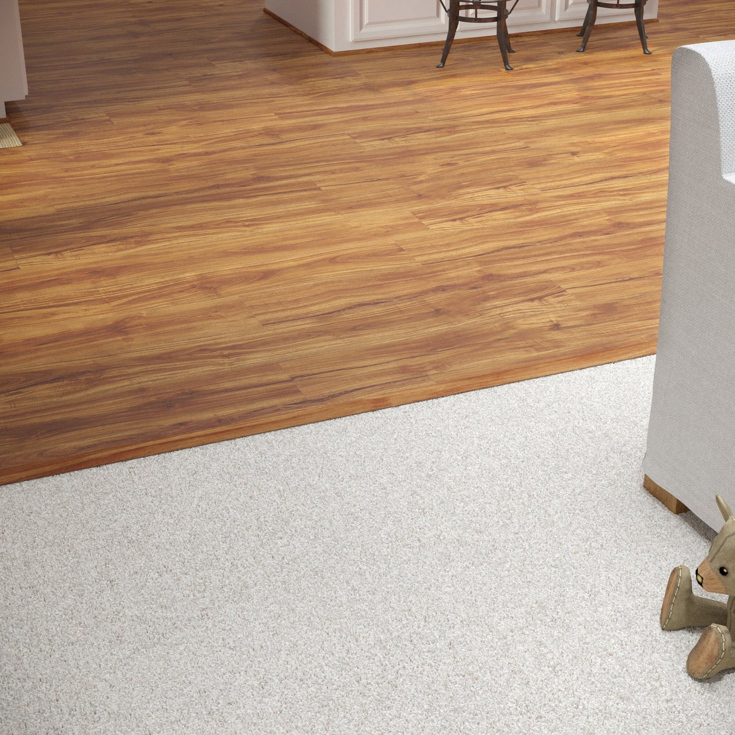 CALI Pro with Mute Step Classic Acacia 1.25-in x 72-in Vinyl Floor T-Moulding