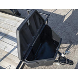 18 in. x 19 in. x 36 in. Matte Black Plastic Trailer Tongue Truck Tool Box - Super Arbor