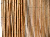 Backyard X-Scapes 6-ft x 8-ft Bamboo Semi-privacy No Dig Fence Panel