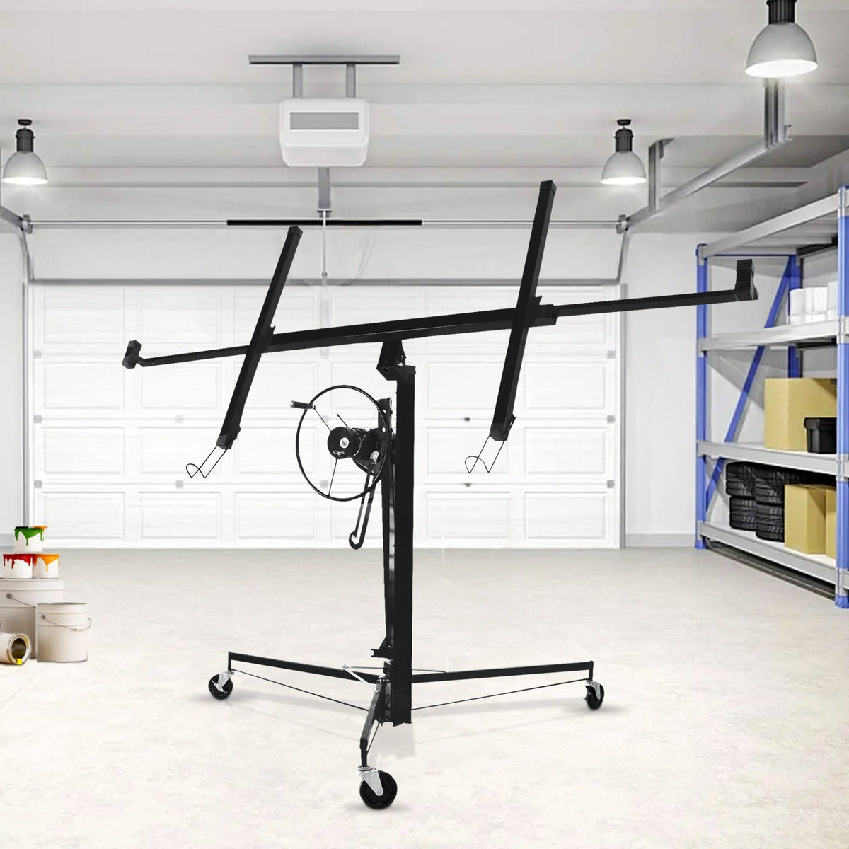 Maocao Hoom 11ft Drywall Lift 11-ft H x 116-in L x 35.56-in W Steel Drywall Lift