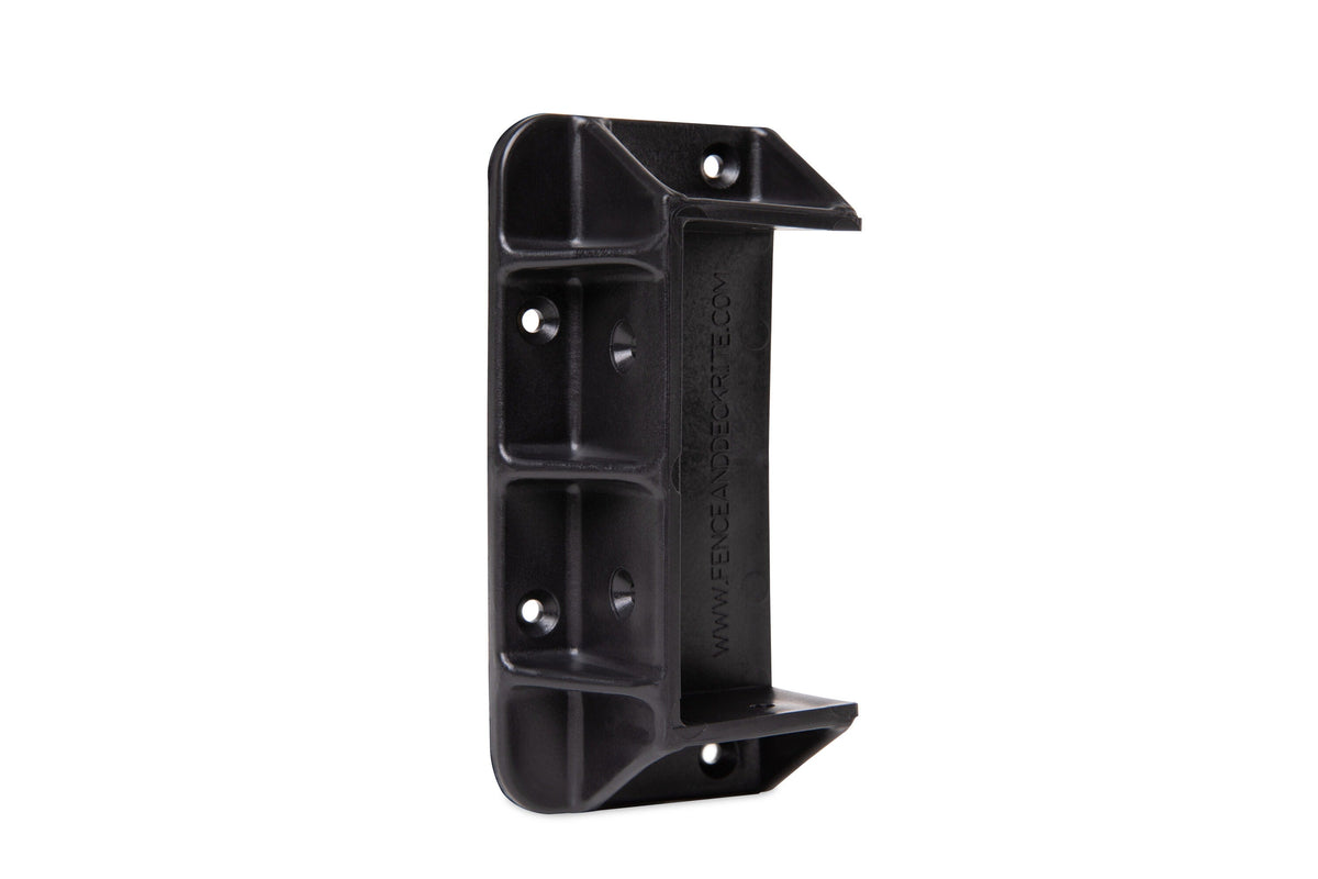 Fence & Deck Rite 5.18-in Black Polypropylene Bracket For Wood Fence 112-Pack
