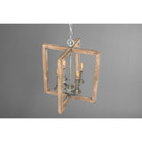 Progress Lighting Turnbury 4-Light Gray Coastal Chandelier