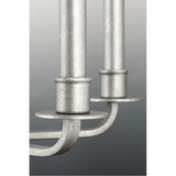 Progress Lighting Turnbury 6-Light Gray Coastal Chandelier