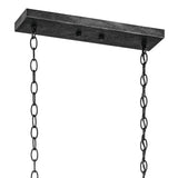 Kichler Barrington 5-Light Distressed Black Farmhouse Chandelier