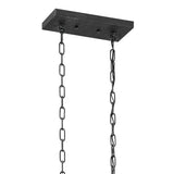 Kichler Vervain 5-Light Distressed Black Vintage Chandelier
