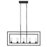 Kichler Vervain 5-Light Distressed Black Vintage Chandelier