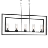 Kichler Vervain 5-Light Distressed Black Vintage Chandelier