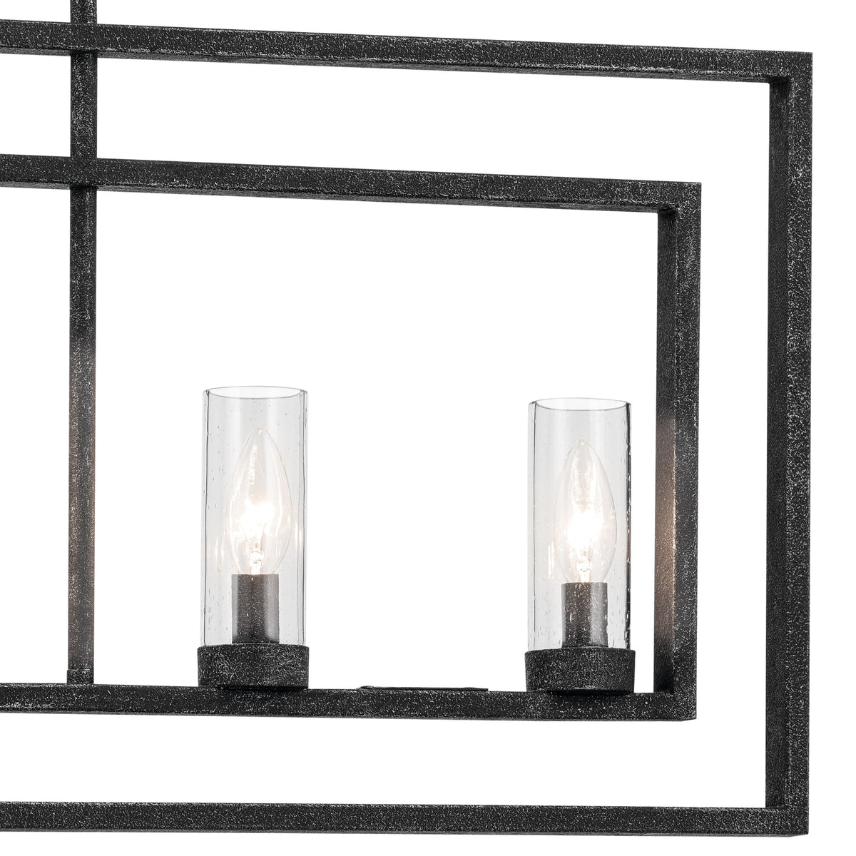 Kichler Vervain 5-Light Distressed Black Vintage Chandelier