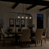 Kichler Clove 4-Light Black Vintage Chandelier