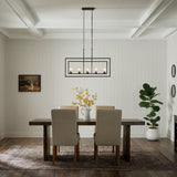 Kichler Vervain 5-Light Distressed Black Vintage Chandelier