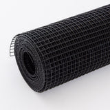 Maocao Hoom 50-ft x 19-Gauge Black Metal Welded Wire Rolled Fencing with Mesh Size 1/2-in x 1/2-in