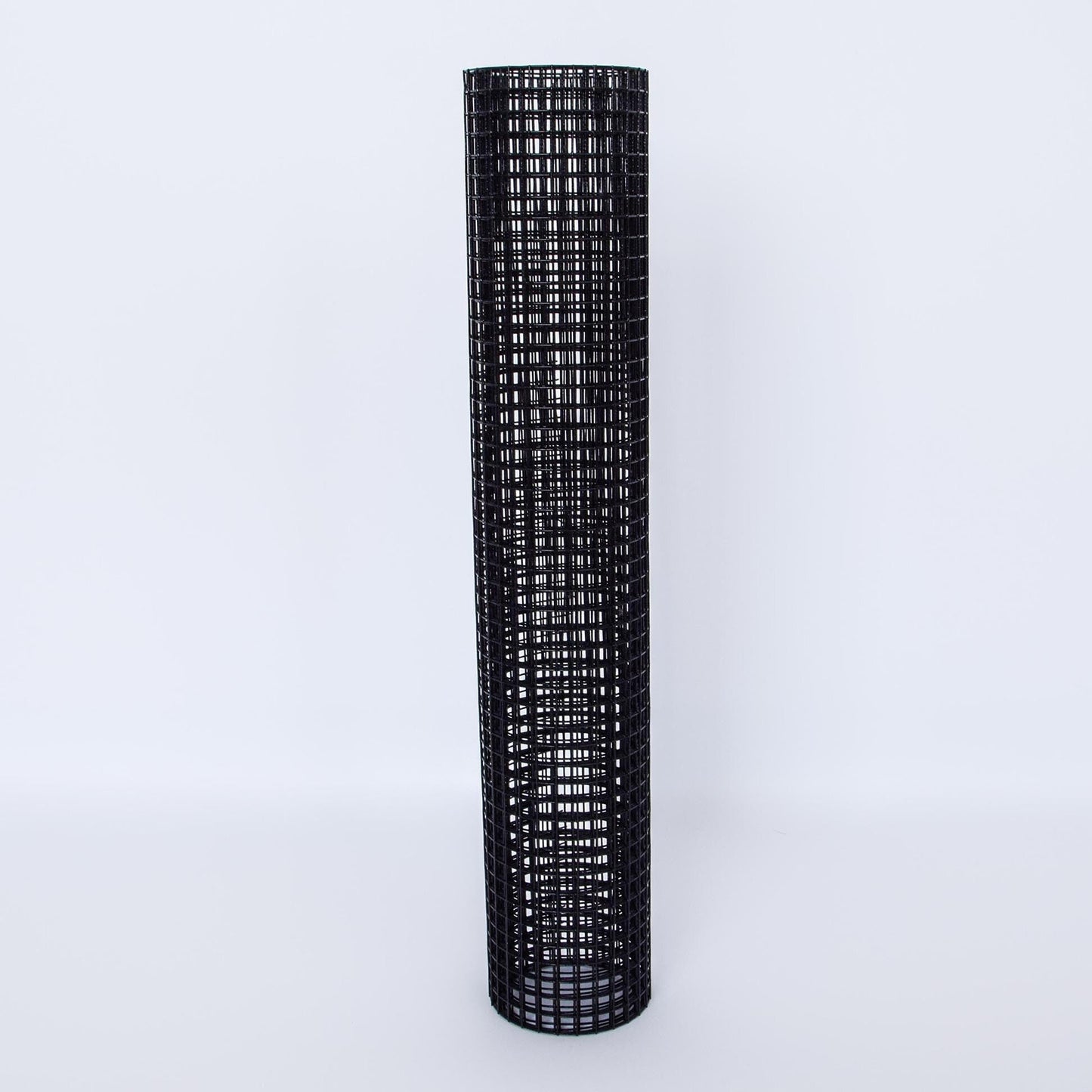 Maocao Hoom 50-ft x 19-Gauge Black Metal Welded Wire Rolled Fencing with Mesh Size 1/2-in x 1/2-in