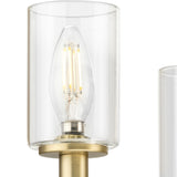 Progress Lighting Roxobel 5-Light Brushed Gold Modern/Contemporary Chandelier
