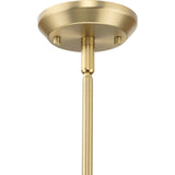 Progress Lighting Roxobel 5-Light Brushed Gold Modern/Contemporary Chandelier