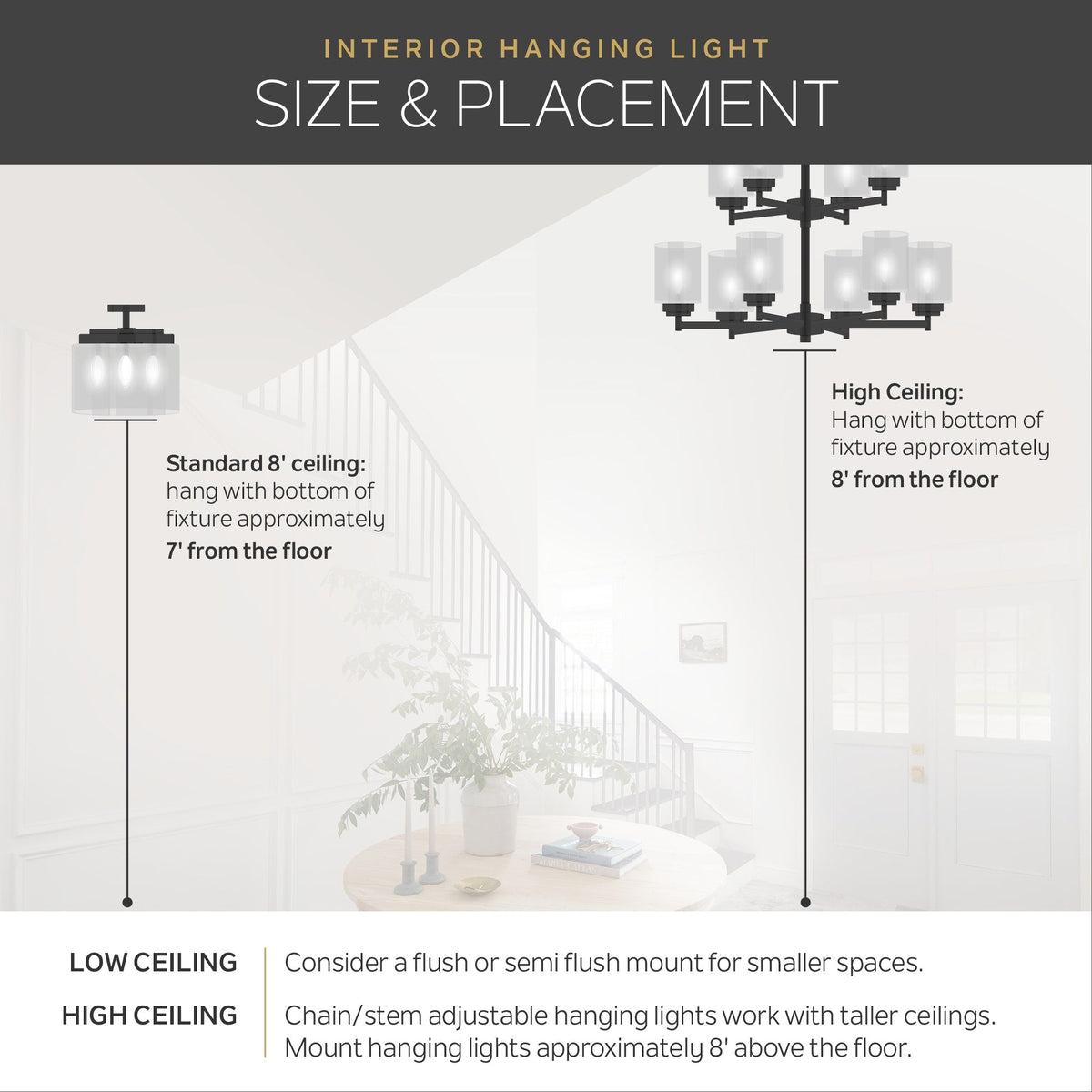 Kichler Birk 4-Light Brushed Nickel Farmhouse Chandelier