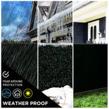 BOEN 5-ft H x 50-ft W Black Polyethelene Chain Link Fence Screen