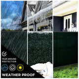 BOEN 5-ft H x 50-ft W Green Polyethelene Chain Link Fence Screen