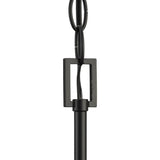 Progress Lighting Rexington 5-Light Matte Black Modern/Contemporary Chandelier