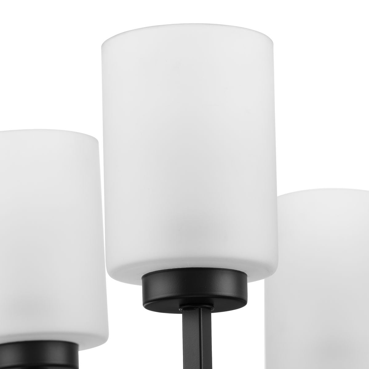 Progress Lighting Rexington 5-Light Matte Black Modern/Contemporary Chandelier