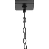 Progress Lighting McColl 4-Light Matte Black Transitional Chandelier