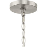 Progress Lighting Glennaire 4-Light Brushed Nickel Modern/Contemporary Chandelier