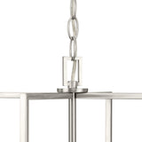 Progress Lighting Glennaire 4-Light Brushed Nickel Modern/Contemporary Chandelier