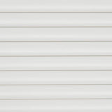 Project Source 1-in Slat Width 45-in x 64-in Cordless White Vinyl Room Darkening Mini Blinds