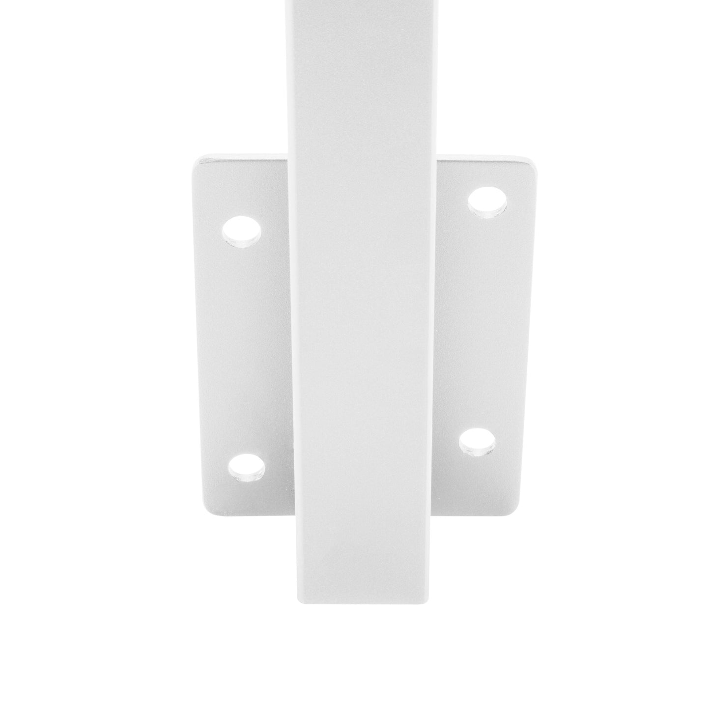 CityPost Face Mount White Steel Deck Cable Rail Kit