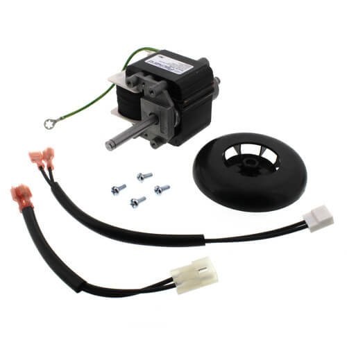 Packard 65569 inducer motor - detail view (Type: Shaded Pole; Voltage: 115V)