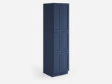 Valleywood Cabinetry 24-in W x 90-in H x 24-in D Marine Blue Birch Pantry Ready To Assemble Plywood Cabinet (Flat Panel Shaker Door Style)