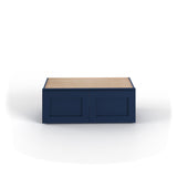 Valleywood Cabinetry 36-in W x 15-in H x 12-in D Marine Blue Birch Wall Ready To Assemble Plywood Cabinet (Flat Panel Shaker Door Style)