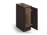 Valleywood Cabinetry 12-in W x 34.5-in H x 24-in D Rustic Hickory Base Ready To Assemble Plywood Cabinet (Flat Panel Shaker Door Style)